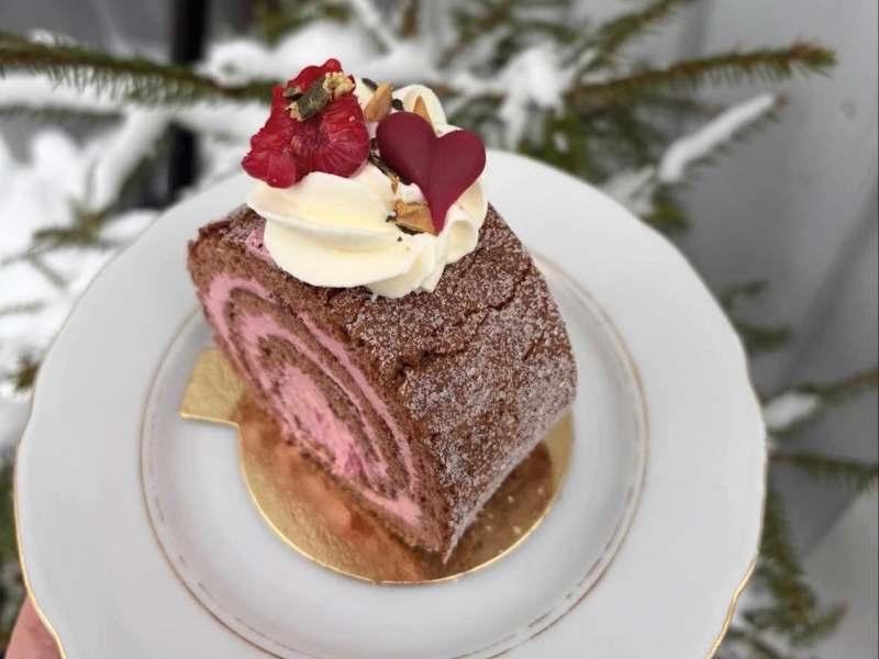 Alla hjärtans dagbakelse - Hallon