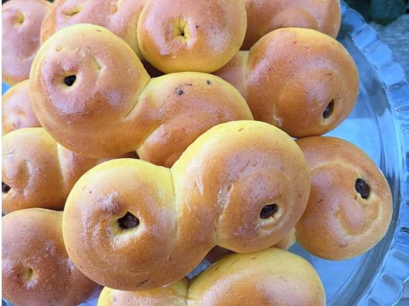 Lussekatter med saffran