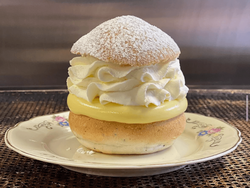 Vaniljsemla - bakad utan gluten