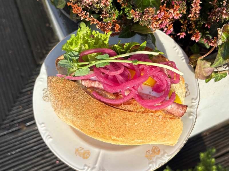 Brie & Salamismörgås